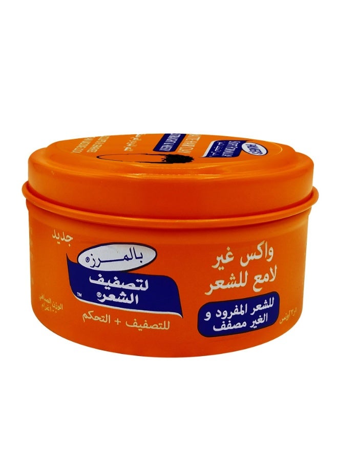 بالمرز تركيبة ناعمة، طين للشعر غير لامع، لتصفيف الشعر الأملس والفوضوي، 100 غرام - Image 3